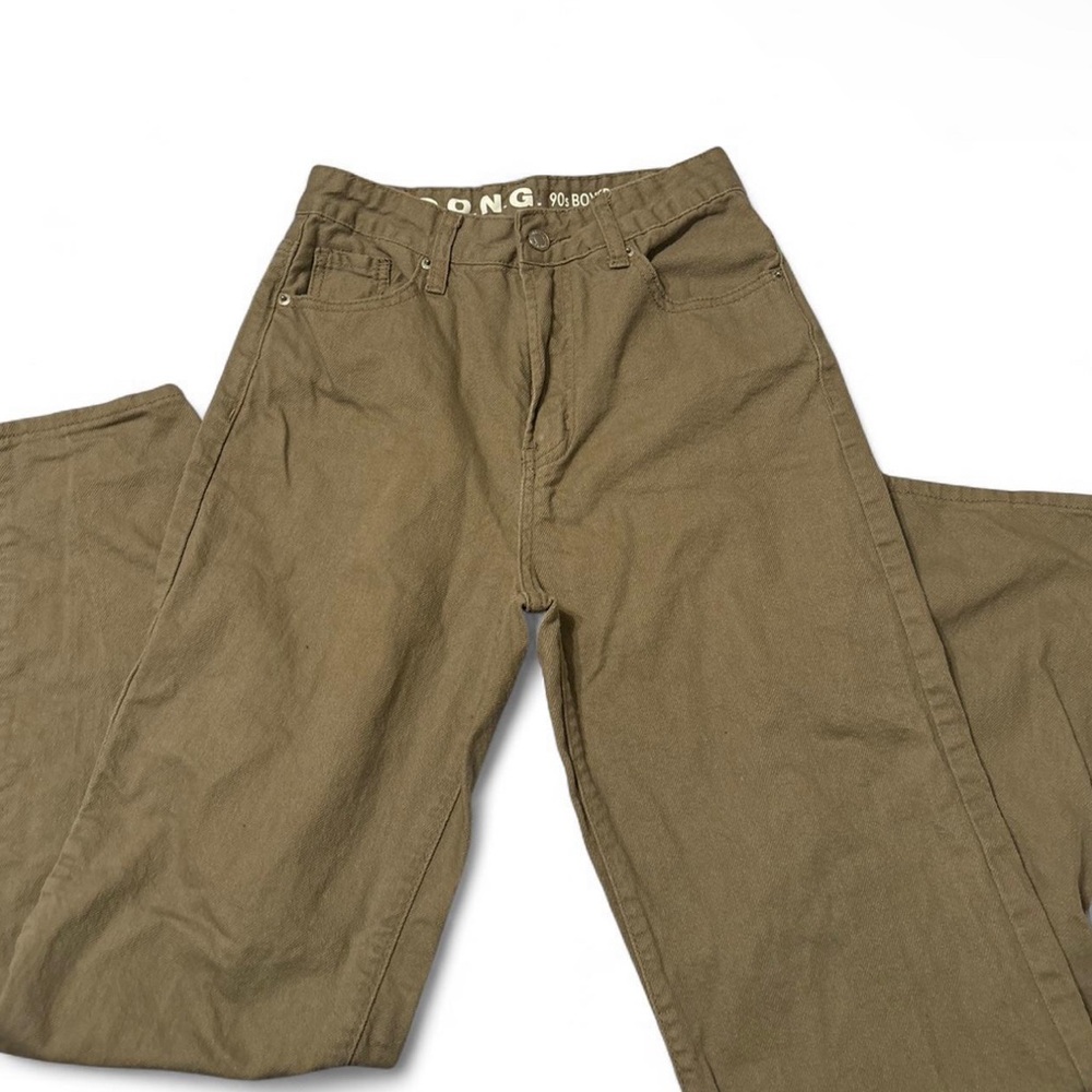 Khaki Brown 90’s Boyfriend Jeans SIZE 5/27